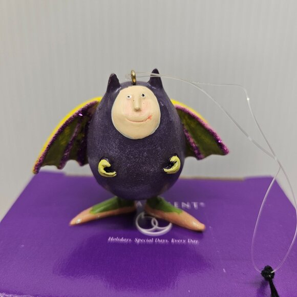 Dept 56 Krinkles Patience Brewster Trick or Treat Little Bat Halloween Ornament - Picture 2 of 5